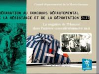 PREPARER LE CONCOURS DE LA RESISTANCE 2017. Plaquette pédagogique du musée de la Résistance et de la Déportation de Toulouse.