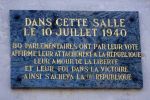 10 juillet 1940: vote des pouvoirs constituants à Pétain. Détail du vote des députés et sénateurs des Basses-Pyrénées.