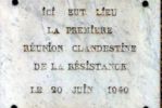 PAU. 20 juin 1940. Première réunion clandestine de la Résistance.