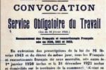 Mise en place du Service du Travail Obligatoire. Instructions départementales: répression des « défaillants ».