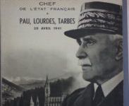 PETAIN A PAU. Avril 1941. 80ème anniversaire. 17 avril 1941. Annonce du programme et du discours aux paysans.