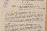 Affaire d'ALLEMAGNE. Suite donnée par le Préfet des Basses-Pyrénées à la dénonciation reçue de la Milice. Août 1943.