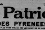 5 juin 1944, veille du débarquement. A la Une du Patriote des Pyrénées.