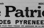 7 juin 1944. Lendemain du débarquement. A la Une du Patriote des Pyrénées.